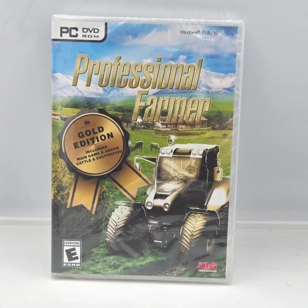 Professional Farmer Gold Edition PC DVD-ROM Game New Sealed